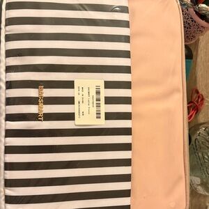Black, White & Pink Laptop Sleeve